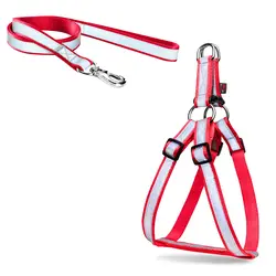 قلاده کتفی شبرنگ همراه با لید NinaPet سایز 3