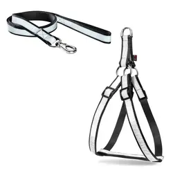 قلاده کتفی شبرنگ همراه با لید NinaPet سایز 3