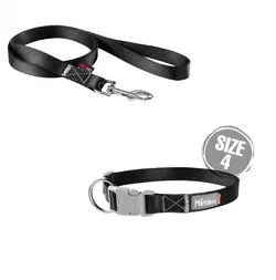 قلاده گردنی سیلک همراه با لید NinaPet سایز 4