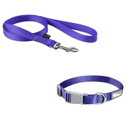 قلاده گردنی سیلک همراه با لید NinaPet سایز 2