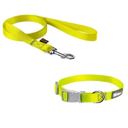 قلاده گردنی سیلک همراه با لید NinaPet سایز 1