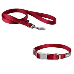 قلاده گردنی سیلک همراه با لید NinaPet سایز 1