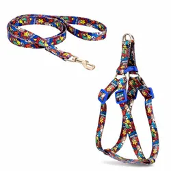 قلاده کتفی پترن همراه با لید NinaPet سایز 2