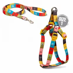 قلاده کتفی پترن همراه با لید NinaPet سایز 1