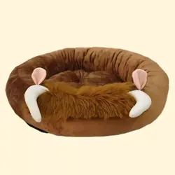جای خواب دایره‌ای سگ و گربه Rabin Pet Cow Circle Pet Bed