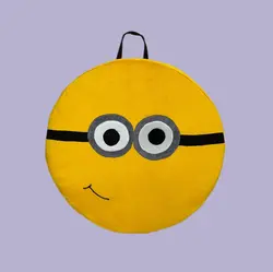 تشک طرح گرد سگ و گربه Rabin Pet Minion Round Mattress