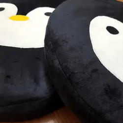 تشک طرح گرد سگ و گربه Rabin Pet Penguin Round Mattress