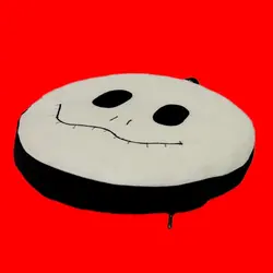 تشک طرح گرد سگ و گربه Rabin Pet Halloween Round Mattress