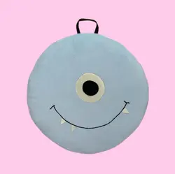 تشک طرح گرد سگ و گربه Rabin Pet Monster Round Mattress