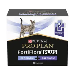 پودر مکمل پروبیوتیک گربه ProPlan FortiFlora Plus Probiotic + Prebiotic بسته 30 ساشه ای