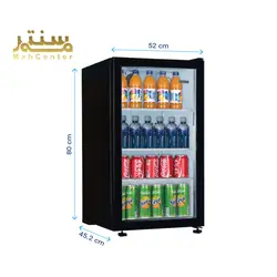 مینی یخچال ایستکول 5 فوت مدل TM9580 CA - مشکی