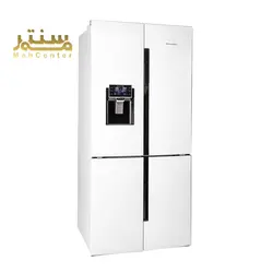 ساید بای ساید هیمالیا مدل تسلا HRFN60504 سفید متالیک