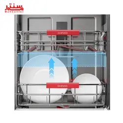 ماشین ظرفشویی دوو 14 نفره مدل DW-200w