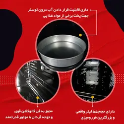 آون توستر تکنو لایو مدل مینی فر VIP-AGRIAN
