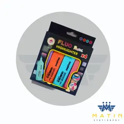 هایلایتر چهار رنگ اسکول فنس