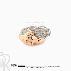 انگشتر لوکس پنتر کد 3602 - طلا و جواهر روناک
