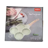 ماهیتابه نچسپ گرانیت 4 تکه طرح دار ( تابه پنکیک چهارخانه ) وارداتی