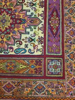 گلیم فرش دستباف 180در130 خراسان - سنتی - کد 5/22