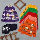 ست بلوز و شلوار بچگانه تدی پسرانه و دخترانه سایز ۴۰_۴۵_۵۰_۵۵ مناسب ۱۸ ماه تا ۹ سال