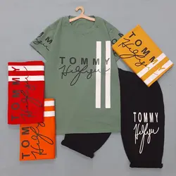 تیشرت و شلوارک اسپورت پسرانه سایز ۶۰-۶۵ مناسب ۹ تا ۱۶ سال