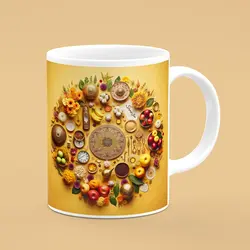 ماگ عید نوروز (طرح10)