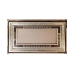 تابلو ون یکاد قلمزنی با قاب خاتم کاری ترنج