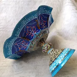 شیرینی خوری میناکاری 20 سانتی مدل گلبرگ - بته چی