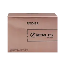 ادو پرفیوم زنانه رودیر مدل رز گلد لکسوس Rose Gold Lexus