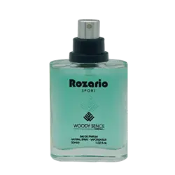 عطر جیبی مردانه وودی سنس مدل روزاریو اسپرت Rozario Sport