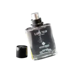 عطر جیبی مردانه وودی سنس مدل لالیک نویر Laliq Noir