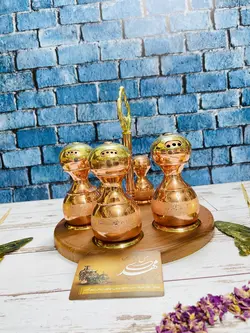 جا ادویه ای مسی و نمکدان