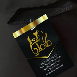 مقنعه کاملیا مدل کرپ ابری کد K-90