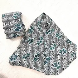 چادر نماز مدل گلدار به همراه مقنعه