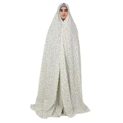 چادر نماز مدل الهه سنتی مقنعه متصل کد NEBN