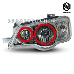 چراغ جلو اسپرت پراید 111 و132 طرح حلقه قرمز