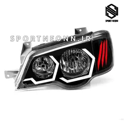 چراغ اسپرت پراید 111و132 طرح bmw