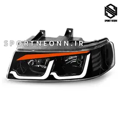 چراغ جلو اسپرت سمند طرح i8 ابرو نارنجی