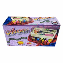 جعبه لوازم خیاطی مدل عروس - خرازی آنلاین مشیرخلوت