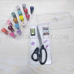 جعبه لوازم خیاطی مدل عروس - خرازی آنلاین مشیرخلوت