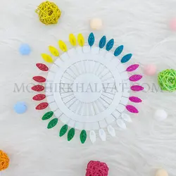 سوزن ته شکل دار مدل برگ - خرازی آنلاین مشیرخلوت