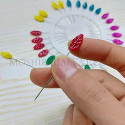 سوزن ته شکل دار مدل برگ - خرازی آنلاین مشیرخلوت