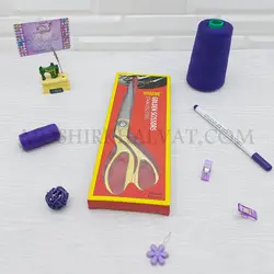 قیچی خیاطی طلایی سایز 10.5 - خرازی آنلاین مشیرخلوت