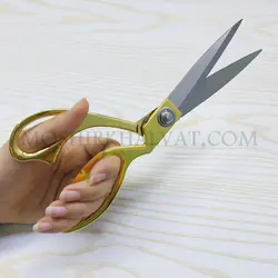 قیچی خیاطی طلایی سایز 10.5 - خرازی آنلاین مشیرخلوت