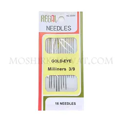 سوزن دوخت دستی رگال 16 عددی - خرازی آنلاین مشیرخلوت