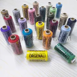 قرقره 24 رنگ نخ پلی استر اورجینال - خرازی آنلاین مشیرخلوت