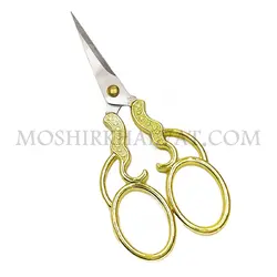 قیچی گلدوزی دسته طلایی - خرازی آنلاین مشیرخلوت