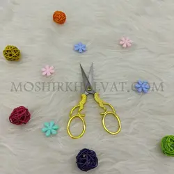 قیچی گلدوزی دسته طلایی - خرازی آنلاین مشیرخلوت