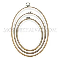 کارگاه گلدوزی بیضی ژله ای بسته 3 سایزی - خرازی آنلاین مشیرخلوت