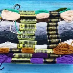 نخ گلدوزی پلنگ بسته 50 عددی - خرازی آنلاین مشیرخلوت