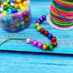 مهره کریستال مغزدار - خرازی آنلاین مشیرخلوت